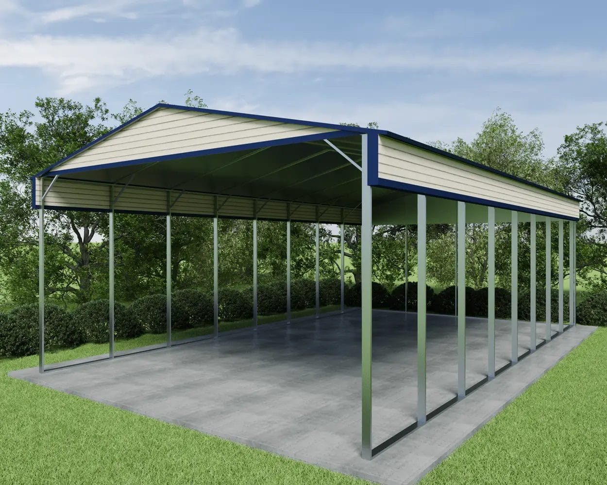 Main Carport Image 1250 Metal Carport Image
